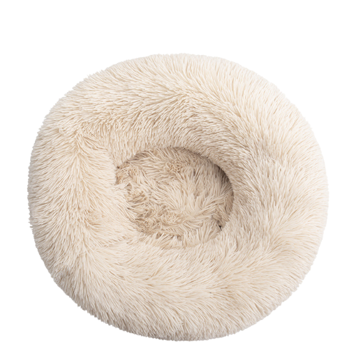 Plush Round Cat Bed