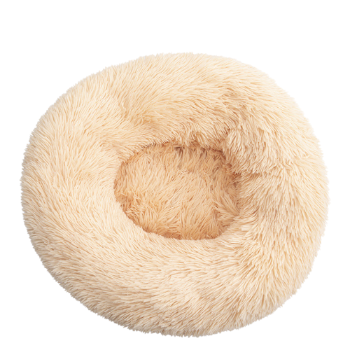 Plush Round Cat Bed