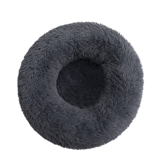 Plush Round Cat Bed