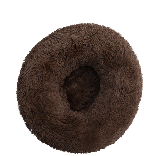 Plush Round Cat Bed