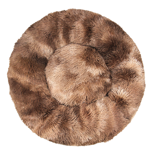 Plush Round Cat Bed